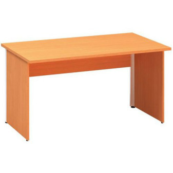 Kancelářský stůl Alfa 100|140x80x73,5cm|rovný|buk Bavaria