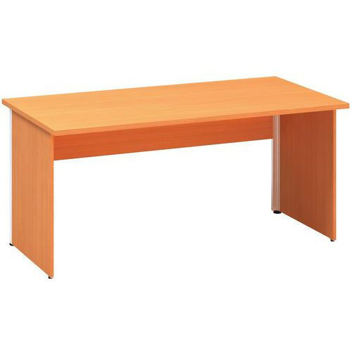 Kancelářský stůl Alfa 100|160x80x73,5cm|rovný|buk Bavaria