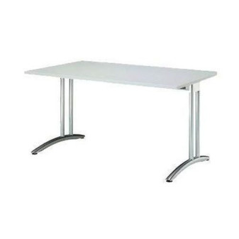 Kancelářský stůl Baron Miro|120x80x72cm|rovný|světle šedý