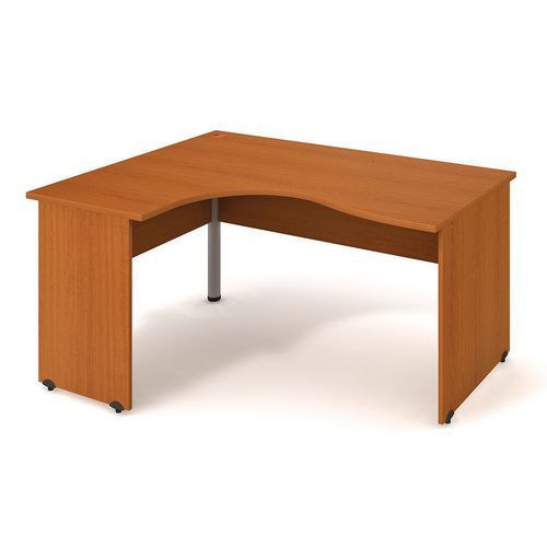 Rohový kancelářský stůl Gate|160x120x75,5cm|levý|třešeň