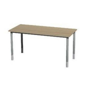 Kancelářský stůl Gemi|180x80x70-90cm|rovný|světlé dřevo