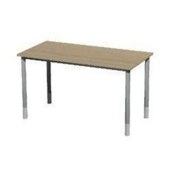 Kancelářský stůl Gemi|160x80x70-90cm|rovný|světlé dřevo