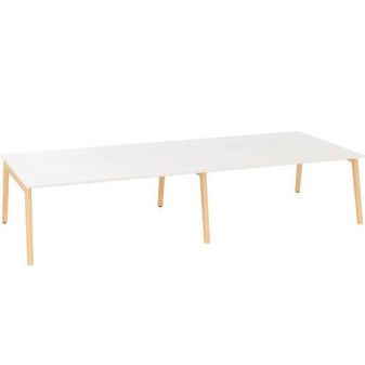 Kancelářský stůl Bench Alfa Root|360x160x74,2cm|bílý