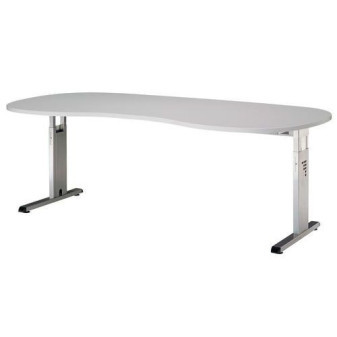 Kancelářský stůl Baron Minos|200x100x65-85cm|oblý