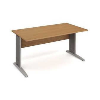 Kancelářský stůl Cross|160x80x75,5cm|rovný|buk