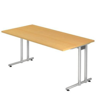 Kancelářský stůl Nomeris|160x80x72cm|rovný|buk