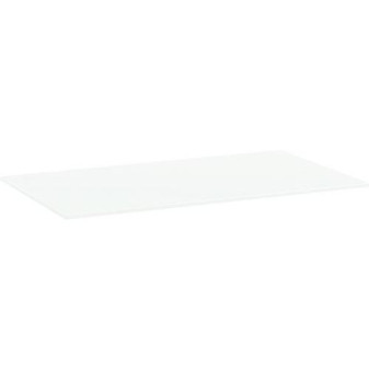 Univerzální deska ke kancelářským stolům|140x80x2,5cm|ABS 2mm|bílá