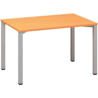 Kancelářský stůl Alfa 200|120x80x74,2cm|rovný|buk Bavaria|RAL9022