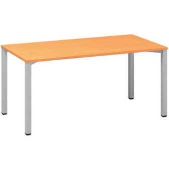 Kancelářský stůl Alfa 200|160x80x74,2cm|rovný|buk Bavaria|RAL9022