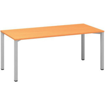 Kancelářský stůl Alfa 200|180x80x74,2cm|rovný|buk Bavaria|RAL9022
