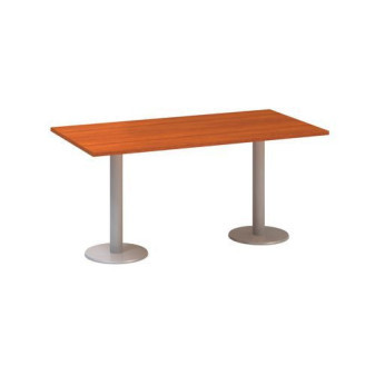 Konferenční stůl Alfa 400 s šedým podnožím|160x80x74,2cm|třešeň