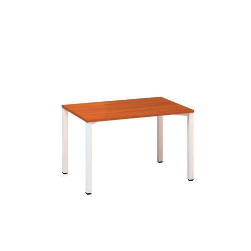 Kancelářský stůl Alfa 200|120x80x74,2cm|rovný|třešeň|RAL9010