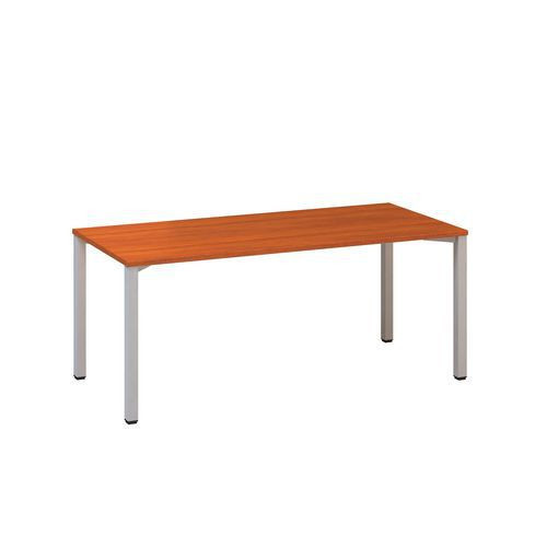 Kancelářský stůl Alfa 200|180x80x74,2cm|rovný|třešeň|RAL9022