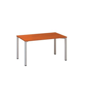 Kancelářský stůl Alfa 200|140x80x74,2cm|rovný|třešeň|RAL9022