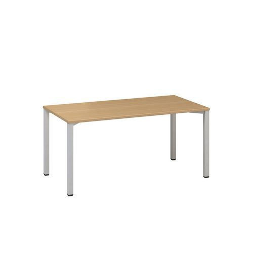 Kancelářský stůl Alfa 200|160x80x74,2cm|rovný|buk|RAL9022