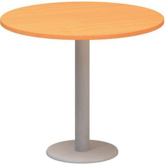 Kruhový konferenční stůl Alfa 400|90x74,2cm|buk Bavaria
