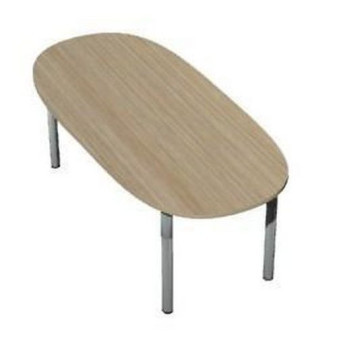 Konferenční stůl Set|220x100x75cm|světlé dřevo