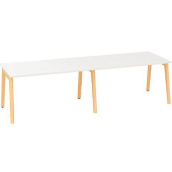 Konferenční stůl Alfa Root|280x100x74,2cm|bílý