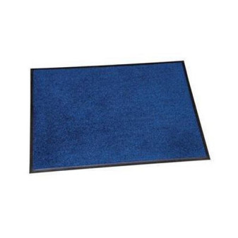 Vnější čisticí rohož s náběhovou hranou|180x115cm|tm. modrá