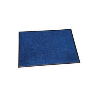 Vnější čisticí rohož s náběhovou hranou|150x85cm|tm. modrá