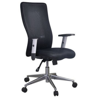 Kancelářská židle Manutan Penelope Top Alu|černá