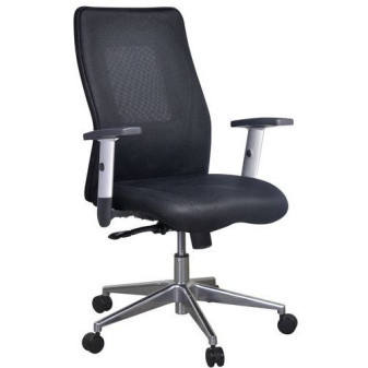 Kancelářská židle Manutan Penelope Alu|černá