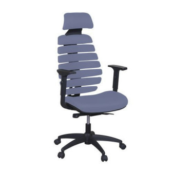 Kancelářská židle Jane|látka|černá/šedá