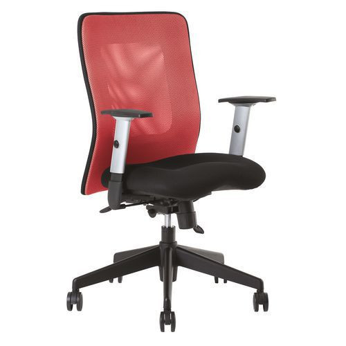 Kancelářská židle Calypso|červená