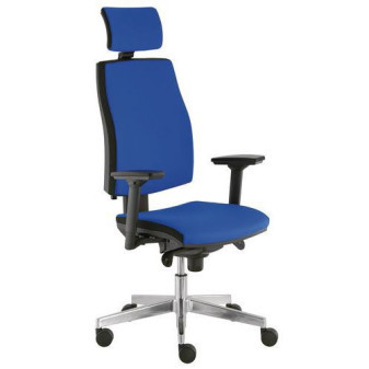 Kancelářská židle Clip II|modrá