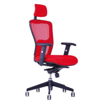 Kancelářská židle Dike|červená