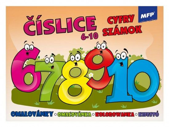 Omalovánky MFP Číslice 6-10 A5