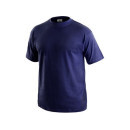 Tričko s krátkým rukávem DANIEL, tmavě modré, vel. S | 1610-001-414-92