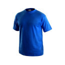 Tričko s krátkým rukávem DANIEL, středně modré, vel. XL | 1610-001-413-95