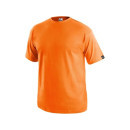 Tričko CXS DANIEL, krátký rukáv, oranžové, vel. XL | 1610-001-200-95