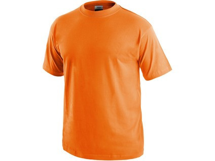 Tričko s krátkým rukávem DANIEL, oranžové, vel. S