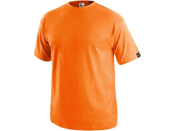 Tričko CXS DANIEL, krátký rukáv, oranžové, vel. 2XL