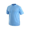 Tričko s krátkým rukávem DANIEL, nebesky modré, vel. XL | 1610-001-412-95
