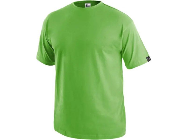 Tričko CXS DANIEL, krátký rukáv, zelené jablko, vel. 2XL
