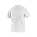 Polokošile s krátkým rukávem  MICHAEL, bílá, vel. 2XL | 1630-001-100-96