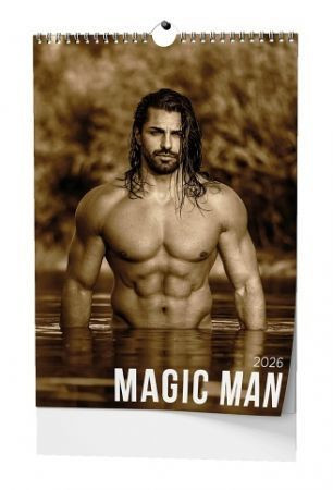 Kalendář nástěnný A3 měsíční Magic Man BNE6