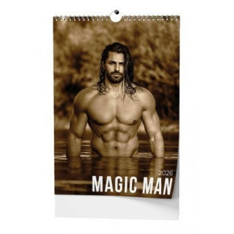 Kalendář nástěnný A3 měsíční Magic Man BNE6