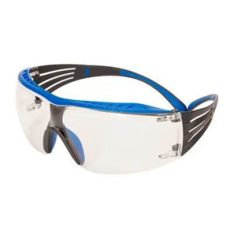 SF401SGAF-BLU-EU, SecureFit™ 400X ochranné brýle, modrá/šedá,Scotchgard™ (K&N),čirý zorník