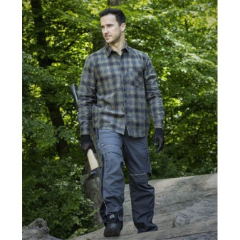 Flanelová košile ARDON®URBAN černá | H20090/37-38