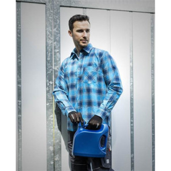 Flanelová košile ARDON®URBAN, modrá 37-38