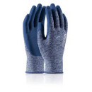 Máčené rukavice ARDON®NATURE TOUCH 07/S - s prodejní etiketou - modré | A8081/07-SPE