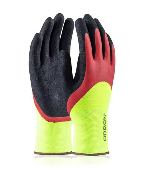 Máčené rukavice ARDON®PETRAX DOUBLE 11/2XL - s prodejní etiketou | A8107/11