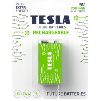 Baterie Tesla nabíjecí 9V (HR9V)