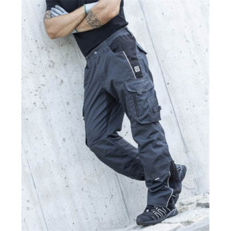 Kalhoty ARDON®VISION tmavě šedé prodloužené | H9295/