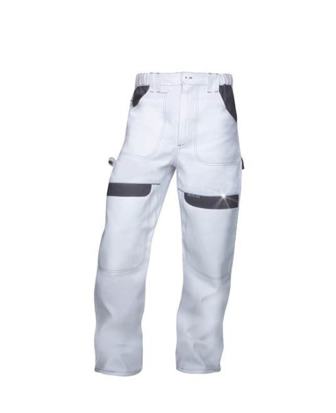 Kalhoty ARDON®COOL TREND bílo-šedé prodloužené | H8818/