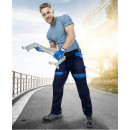 Kalhoty ARDON®COOL TREND tmavě modré-světle modré prodloužené | H8325/M
